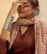 Women Regular Kurta with Trousers & Dupatta
