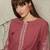 Women Ethnic Motifs Embroidered Thread Work  Cotton Kurta with Trousers