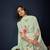 Floral Printed Regular Linen Straight Kurta With Trousers & Dupatta