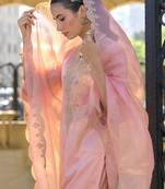 Ethnic Motifs Embroidered Zari Straight Kurta With Trousers & Dupatta
