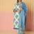Women Floral Printed Regular Pure Cotton Kurta with Trousers & With Dupatta