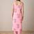 Women Floral Printed Regular  Cotton Kurta with Trousers