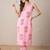 Women Floral Printed Regular  Cotton Kurta with Trousers