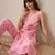 Women Floral Printed Regular  Cotton Kurta with Trousers