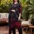 Women Ethnic Motifs Printed Regular Thread Work  Cotton Kurta with Trousers & With Dupatta