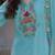 Floral Embroidered V Neck  Cotton Kurta With Trousers & Dupatta