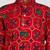 Boys' red kurta and patiala set