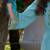 Floral Embroidered V Neck  Cotton Kurta With Trousers & Dupatta