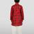 Boys' red kurta and patiala set