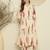 Women Floral Printed Regular Thread Work Kurta with Palazzos