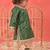 Sishu girls' green kurta and patiala set