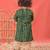 Sishu girls' green kurta and patiala set