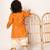 Sishu girls' yellow kurta and patiala set