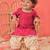 Sishu girls' pink kurta and patiala set