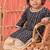 Sishu girls' navy blue kurta and patiala set