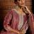 Floral Zari Embroidered Straight Kurta with Trouser & Dupatta