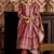 Floral Zari Embroidered Straight Kurta with Trouser & Dupatta
