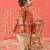 Sishu girls' red kurta and dhoti set