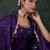 Embroidered Square Neck Anarkali Kurta With Trousers And Dupatta