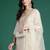 Plus Size Ethnic Motifs Embroidered Panelled Liva Kurta Set