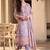 Women Floral Printed Regular Linen Kurta with Trousers & With Dupatta