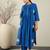Women Ethnic Motifs Printed Cotton A-Line Kurta with Trousers