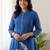 Women Ethnic Motifs Printed Regular  Cotton Kurta with Trousers