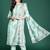 Floral Printed Regular Kurta with Trousers & Dupatta