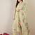 Women Floral Embroidered Thread Work  Cotton Kurta with Trousers & Dupatta