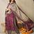 Floral Printed V Neck  Cotton Kurta With Salwar & Dupatta