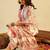 Ethnic Motifs Embroidered Anarkali Pure Cotton Kurta with Palazzos & With Dupatta