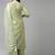 Women Green Yoke Design Regular Republic Day Kurta with Palazzos & Dupatta