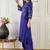 Women Floral Embroidered Regular Thread Work Kurta with Palazzos