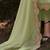 Women Floral Embroidered Regular Sequinned Cotton Kurta with Trousers & Dupatta