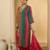 Women Ethnic Motifs Embroidered Thread Work Kurta with Palazzos & With Dupatta