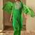 Leheriya Printed Straight Sequinned Georgette Kurta with Trousers & Dupatta
