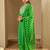 Leheriya Printed Straight Sequinned Georgette Kurta with Trousers & Dupatta