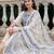 Women Ethnic Motifs Embroidered Regular Mirror Work  Cotton Kurta with Trousers & With Dupatta