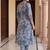 Women Floral Printed Regular  Cotton Kurta with Trousers