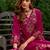 Women Floral Embroidered Panelled Sequinned Kurta with Trousers & With Dupatta