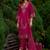 Women Floral Embroidered Panelled Sequinned Kurta with Trousers & With Dupatta