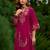 Women Floral Embroidered Panelled Sequinned Kurta with Trousers & With Dupatta