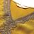 Plus Size Mustard Embroidered Straight Kurta Trousers With Dupatta Set