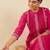 Women Ethnic Motifs Printed Cotton A-Line Kurta with Trousers