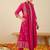 Women Ethnic Motifs Printed Cotton A-Line Kurta with Trousers