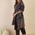 Floral Printed V-Neck Pure Cotton Straight Kurta With Trousers & Dupatta