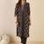 Floral Printed V-Neck Pure Cotton Straight Kurta With Trousers & Dupatta
