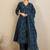 Floral Printed  Cotton Kurta With Trousers & Dupatta