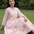 Women Floral Embroidered Empire Thread Work  Cotton Kurta with Trousers
