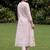 Women Floral Embroidered Empire Thread Work  Cotton Kurta with Trousers